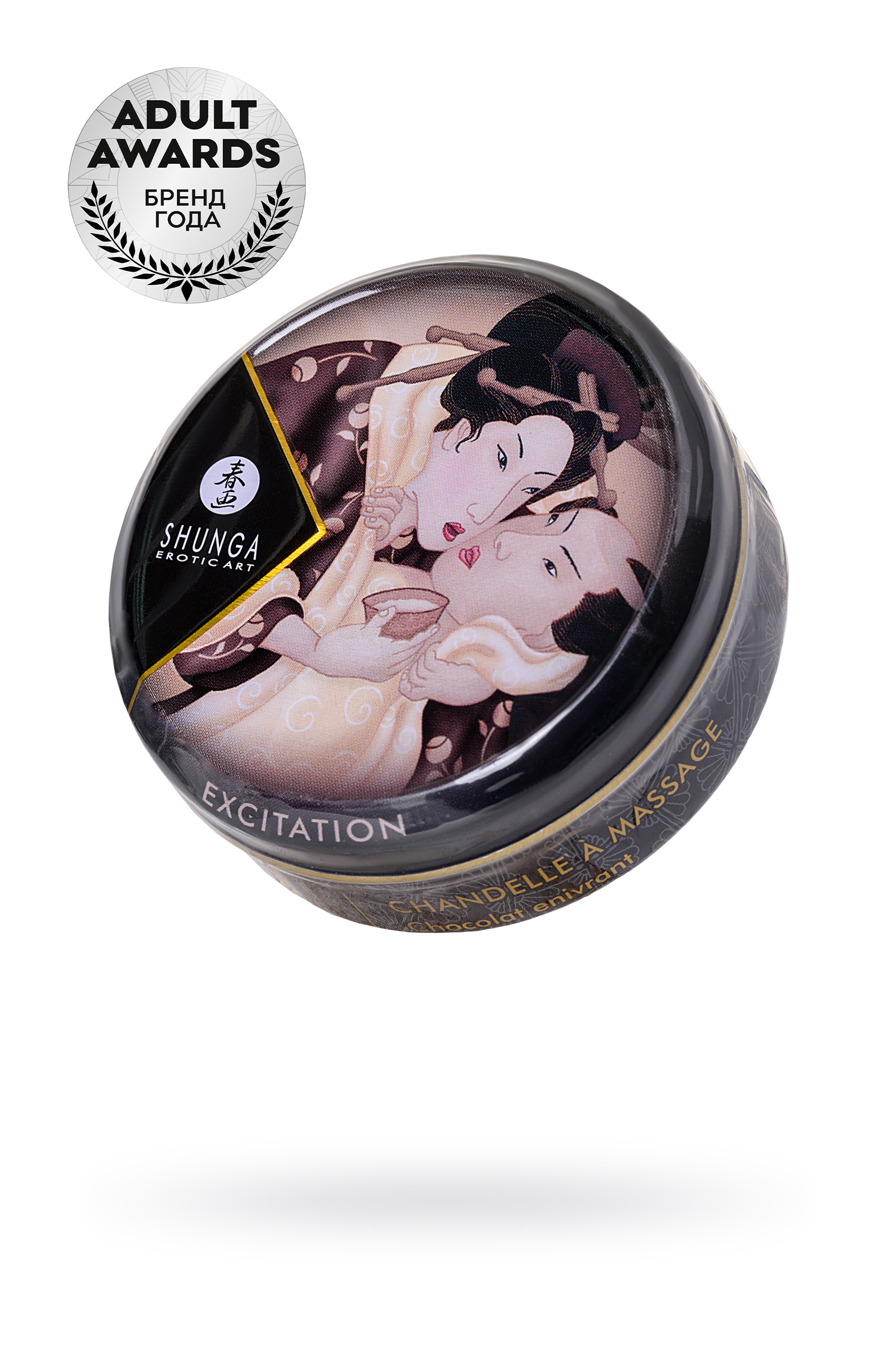 Массажная свеча Shunga, Пьянящий шоколад, 30 мл