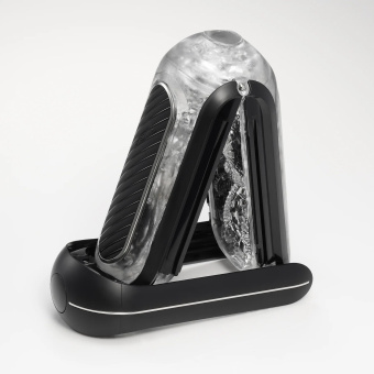 Мастурбатор нереалистичный Tenga Flip Zero Gravity черный,ТПЭ,17,8 см