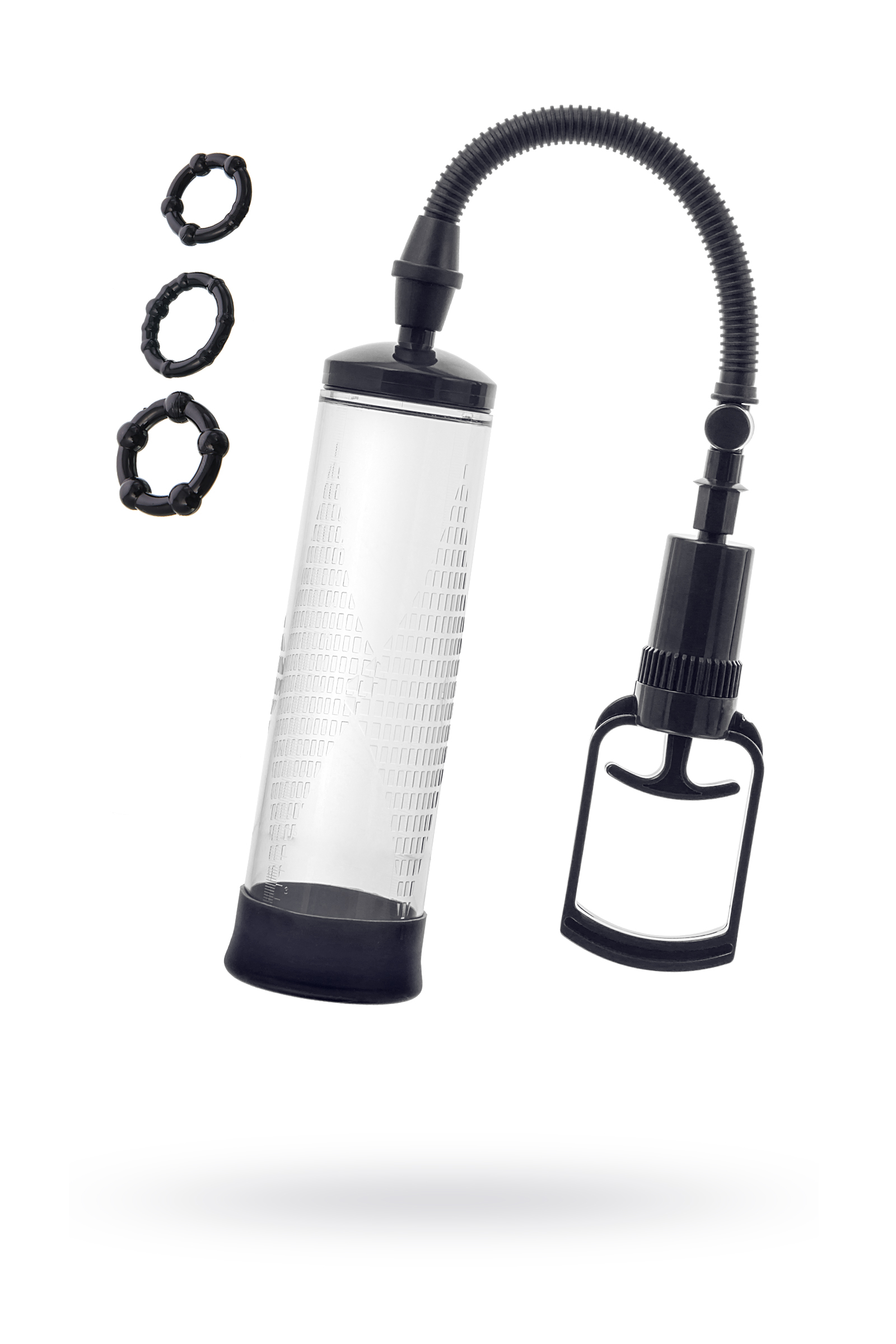 Помпа вакуумная, Черная, 23,0 см, Ø 6,0