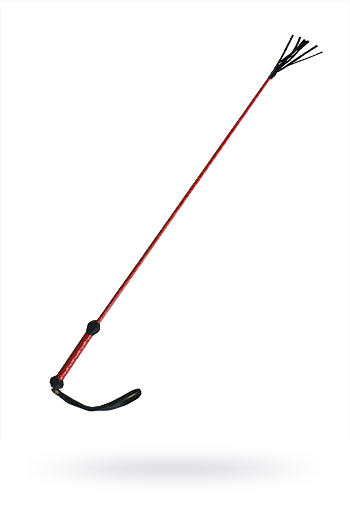 Стек плетеный (короткий) кисточка, Красный, 70,0 см