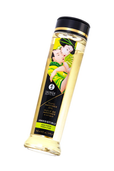 Массажное масло возбуждающее Shunga Asian Fusion, натуральное, 250 мл