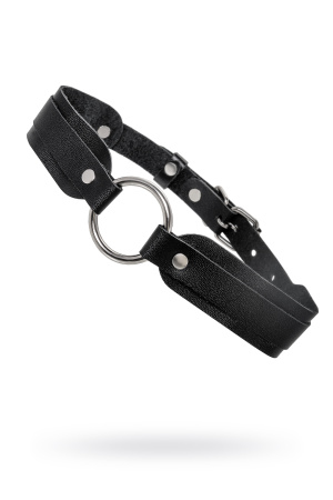 Чокер-ошейник Pecado BDSM, со скруглёнными углами, чёрный