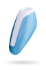 Вакуум-волновой бесконтактный стимулятор клитора Satisfyer Love Breeze, голубой, 9,5 см, Ø 2,0