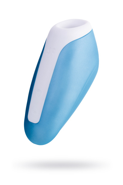 Вакуум-волновой бесконтактный стимулятор клитора Satisfyer Love Breeze, голубой, 9,5 см, Ø 2,0