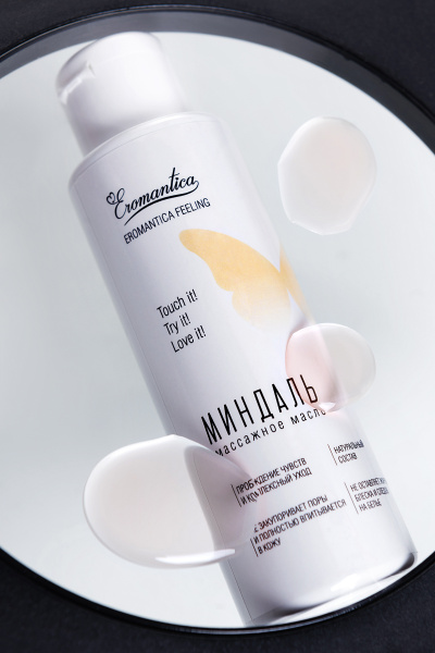 Массажное масло Eromantica с ароматом Миндаля, 110 мл