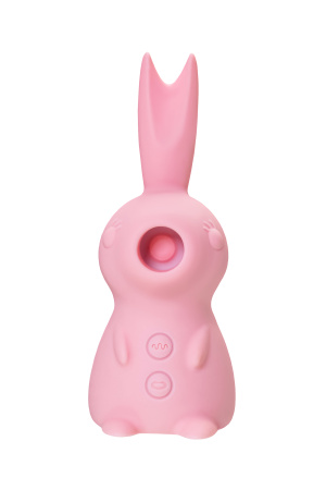 Вакуум-волновой стимулятор клитора Eromantica Lovey-Dovey, силикон, розовый, 11 см