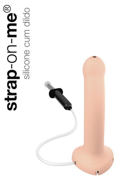 Страпон ремневой нереалистичный семяизвергающий  Strap-on-me, L, 