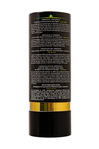 Соль мёртвого моря для ванны Shunga Oriental Crystals ""Цветок лотоса"" 500гр