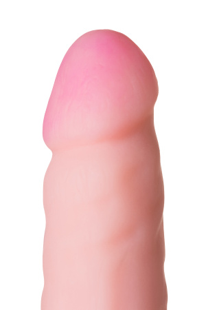 Фаллоимитатор  двустороний   LOVETOY LESBI TOUCH, телесный 43 см