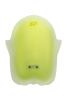 Вакуум-волновой бесконтактный стимулятор клитора Satisfyer Glowing Ghost, силикон, желтый, 8,4 см