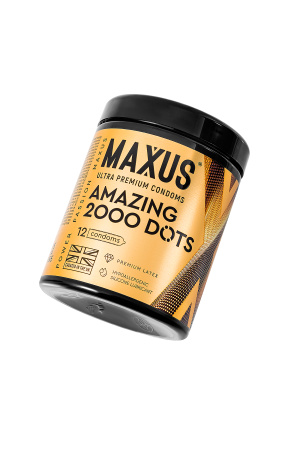 Презервативы Maxus Amazing,  латекс,текстурированные 12 шт.