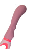 Вибратор Flovetta ROSE, силикон, розовый, 19 см