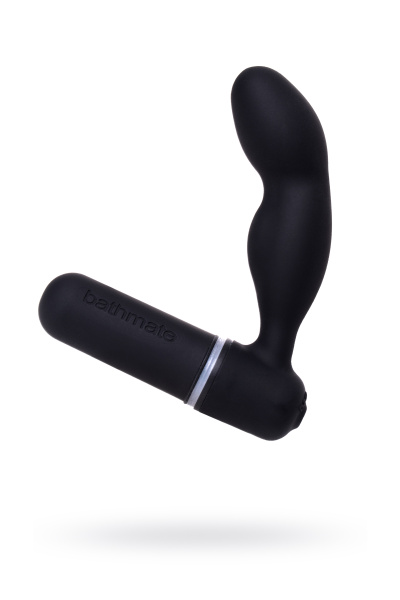 Стимулятор простаты  BATHMATE VIBE, ABS пластик, черный, 10,5 см