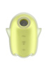 Вакуум-волновой бесконтактный стимулятор клитора Satisfyer Glowing Ghost, силикон, желтый, 8,4 см