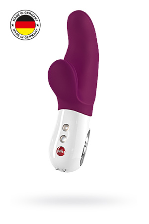 Вибратор Fun  Factory MISS BI, силикон, фиолетовый, 17 см