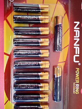 Батарейка мизинчиковая NAFNU LR 03 ААА 1 шт