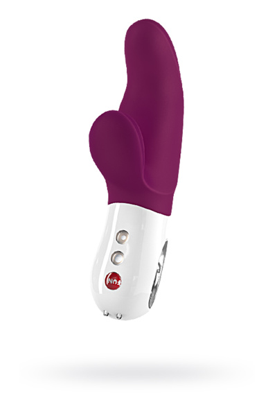 Вибратор Fun  Factory MISS BI, силикон, фиолетовый, 17 см