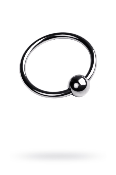 Кольцо на головку пениса, TOYFA Metal, металл, серебристое, Ø 3,1 см