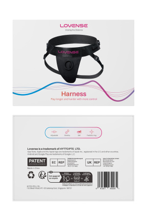 Универсальные трусики Lovense для страпона Lapis, спандекс,черный