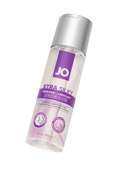 Лубрикант на силиконовой основе JO XTRA SILKY, 60 мл