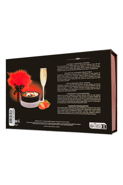 Пудра для тела Shunga «Клубника», (Strawberry), 75 гр.