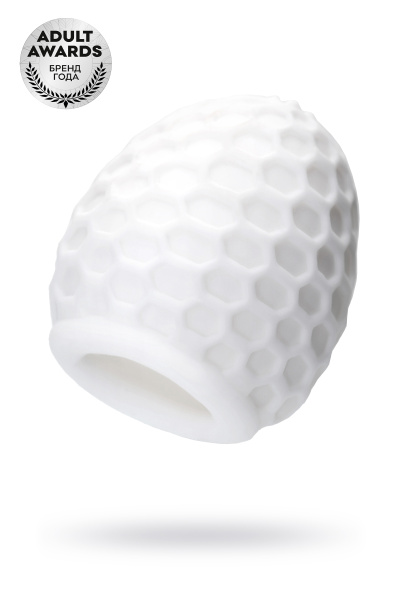 Яйцо TOYFA A-Toys Pufl, белый, 6 см d 2.7