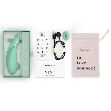 Бесконтактный клиторальный стимулятор Womanizer Next цвет шалфея