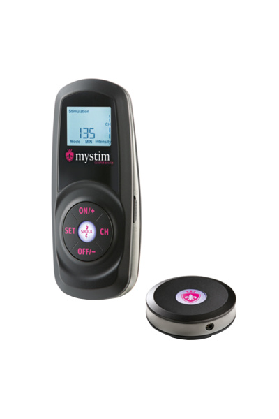 Источник импульсов Mystim Cluster Buster, пульт ДУ, digital, 12 программ