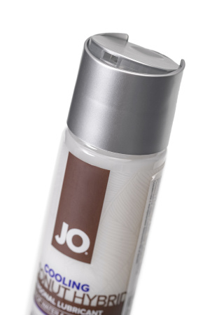 Гибридный лубрикант на основе воды и кокосового масла JO Coconut Hybrid Cooling охлаждающий, 120мл