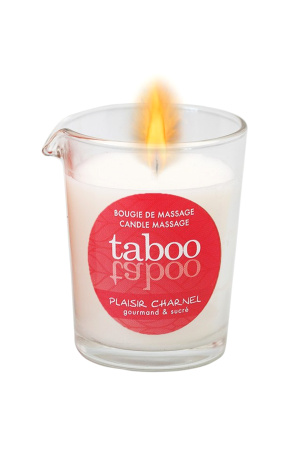 Массажное аромамасло с афродизиаками для женщин RUF Taboo - Plaisir charnel, плотское удовольствие, 60 г