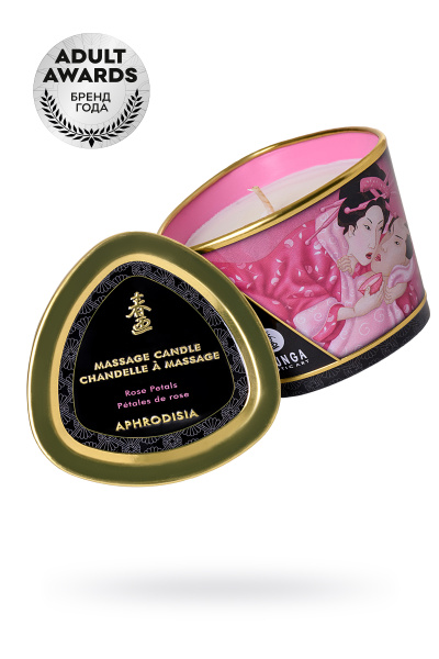 Массажная свеча Shunga /Розы/ 170 гр