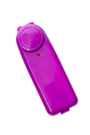 Вагинальные шарики с вибрацией   TOYFA, ABS пластик, фиолетовые, 12,2 см