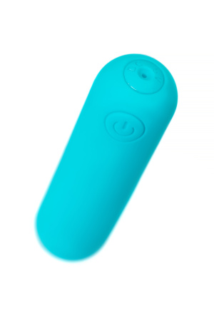 Вибропуля A-toys Tnim, силикон, голубой, 6,5 см