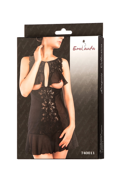 Комбинация Erolanta Lingerie Collection с открытой грудью (54-56)