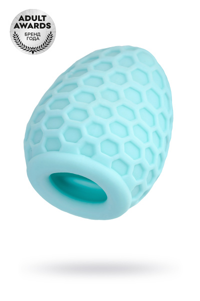 Яйцо  TOYFA A-Toys Pufl, бирюзовый, 6 см d 2.7