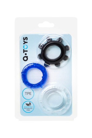 Набор колец TOYFA A-Toys,  цветные, Ø 2,0