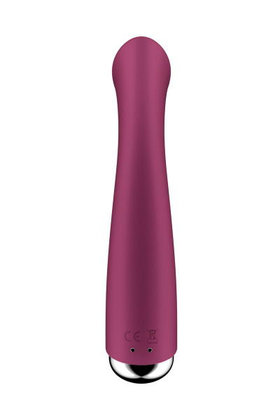 Вибратор для точки G  с ротацией Satisfyer Spinning G-Spot 1, силикон, бодовый, 16,8 см