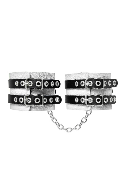 Оковы Pecado BDSM с двумя ремешками, с люверсами,мягкие