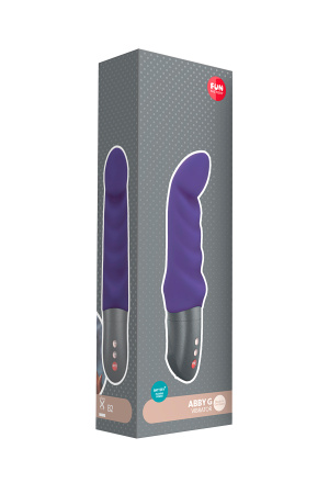 Вибратор Fun  Factory  ABBY G BATTERY, фиолетовый, силикон, 19 см