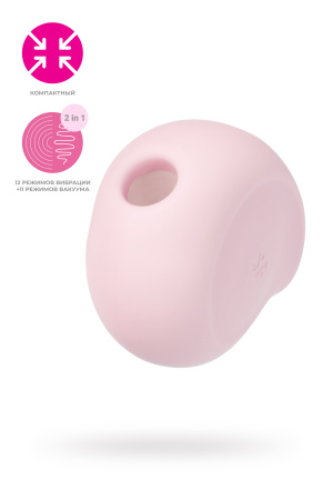 Вакуум-волновой бесконтактный стимулятор клитора Satisfyer Sugar Rush, розовый