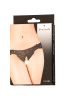 Трусики эротические Erolanta Lingerie Collection кружевные черные, XXL