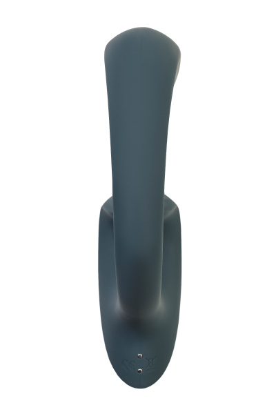 Вагинально-клиторальный вибратор Satisfyer G for Goddess 1, темно-серый, 27 см